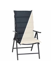 Detex Omkeerbaar kussen set van 6 Vanamo Cream/Anthracite 120x45x5cm