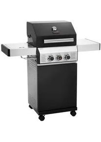 Taino Gasgrill Black 2+1 , Schwarz , Metall , 50x115x116 cm , Grills & Outdoor-Küchen, Gasgrills