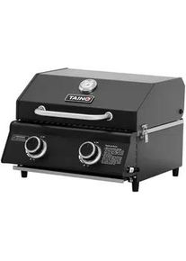 Taino Gasgrill Platinum Compact Dark , Schwarz , Metall , 45x34x45 cm , Grills & Outdoor-Küchen, Gasgrills