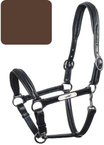 Schockemöhle Ulm Pro SP Halfter, brown/silver, WB