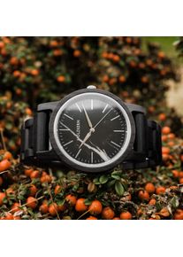 Holzkern; Horloges gemaakt van hout Winter Night (Ahorn/Marmer), Unisex, Natuurlijk hout