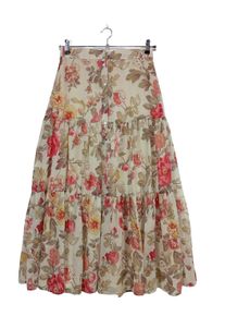 H&M H&M Spódnica z wysokim stanem Damski, Rozmiar 42, w kolorze białej wełny, Poliester