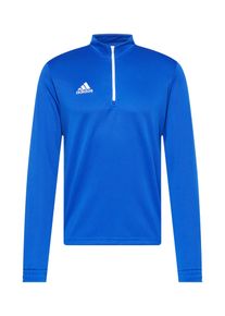 adidas Performance Män Sport sweatshirt 'Entrada 22' blå / vit Storlek XXL