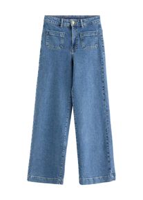 Lindex, Damer, Jeans, Blue Denim, Størrelse 40