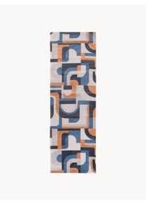 Louis De Poortere Chodnik z tkaniny płaskiej Module Brązowy S 80 x D 250 cm