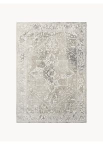 Louis De Poortere Dywan z płaskiej tkanej tkaniny Tabriz Szary S 200 x D 280 cm (Rozmiar L)