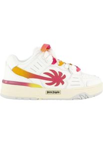 Palm Angels Sneakers, Dames VENICE LEATHER SNEAKERS en blanc, 37 (EU)