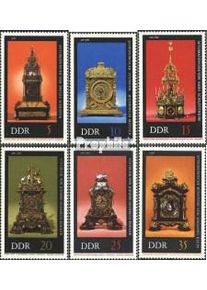DDR 2055-2060 (complete.issue.) FDC 1975 Old Watches