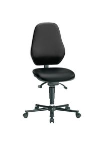 bimos Basic 2 swivel chair, with castors, ESD, Kunstleder, Synchronous technology
