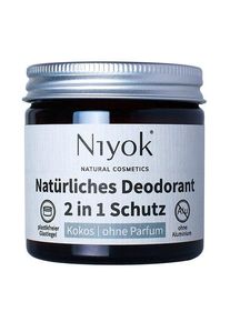 Niyok 2in1 Anti-transpirante Deocreme Kokos 40ml