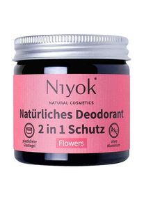 Niyok 2in1 Anti-transpirante Deocreme Flowers 40ml