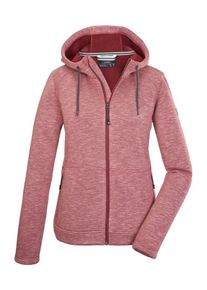 Killtec Funktionsfleecejacke 'KOW 6' Damen rot Größe XS/S Melange