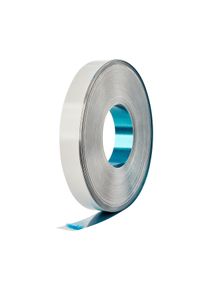 1 Rotolo - Nastro in acciaio, autoadesivo 10 mm, acciaio inossidabile SUS430, argento