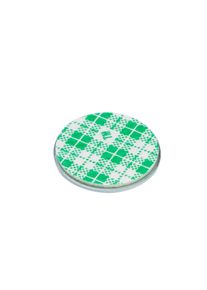 66 Unità - Dischi di metallo bianchi, autoadesivi 20 mm, bianco