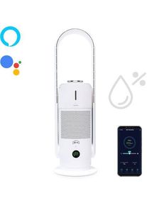 DJIVE Flowmate ARC Humidifier 3in1 Purificateur d'air, humidificateur et ventilateur | Clean White