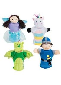 Roba Handpuppen 4-teilig , Multicolor , Textil , 15x6.5x28.5 cm , Spielzeug, Kinderspielzeug, Sonstiges Spielzeug