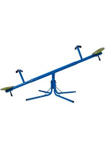 Sandora Wippe, 360° Rotation, Aufbaumaße: 190 X 99 X 40 Cm blau, Galvanisierte und pulverbeschichtete Stahlrohre