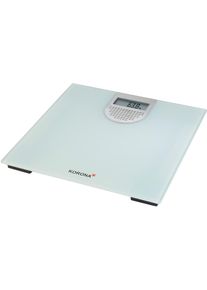 Korona Personenwaage »Sonja 77715« sprechende Glaswaage in weiß