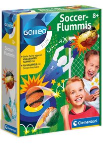 Clementoni® Kreativset »Galileo, Soccer-Flummis«, Made In Europe bunt, Für phantastische Flummis in Form von Fußbällen, Basketbällen, Tennisbällen...