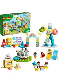 Lego® Konstruktionsspielsteine »Erlebnispark (10956)Duplo® Town«, (95 St.), Made In Europe bunt, Das Lego DUPLO Town Kinderspielzeug ab 2 Jahre...