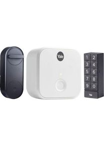 Yale Smart-Home Starter-Set »Linus Smart Lock + Wi-Fi Connect Bridge + Smart Keypad« schwarz , Aktions-Set bestehend aus Linus Smart Lock, Yale...