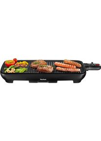 Tefal Tischgrill »tg3918 Malaga«, 2000 W schwarz, Abnehmbare elektrische Einheit mit Thermosignal-Wärmeanzeige