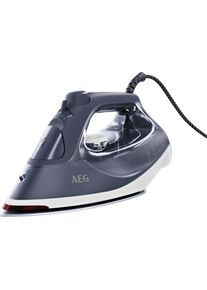 AEG Dampfbügeleisen »si6-1-2mn«, 2400 W, Anti-Kalk System, Restwärmeanzeige, 160 G Dampfstoß blau, Schnell und leistungsstark