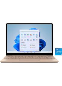 Microsoft Notebook »Surface Laptop Go 2«, (31,62 Cm/12,4 Zoll), Intel, Core i5, Iris Xe Graphics, 256 Gb Ssd beige, Intel®Core™i5-1135G7 2,4 GHz...