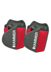 HAMMER Gewichtsmanschette » Set: Gewichtsmanschetten«, (Set) grau, Gewichtsmanschetten zur Intensivierung des Ausdauertrainings