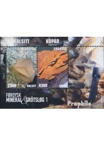 Danimarca - Isole Faroe Block 65 (completa.Problema.) MNH 2022 Mineral
