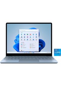 Microsoft Notebook »Surface Laptop Go 2«, (31,62 Cm/12,4 Zoll), Intel, Core i5, Iris Xe Graphics, 128 Gb Ssd blau, Intel®Core™i5-1135G7 2,4 GHz...