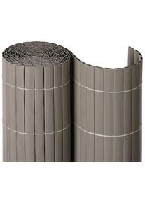 Noor Sichtschutzmatte PVC taupe Sichtschutzzaun günstig