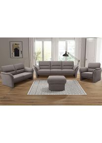 DOMO collection 2-Sitzer »Pina in grau, Größe B/H/T: 159 cm x 95 cm x 88 cm