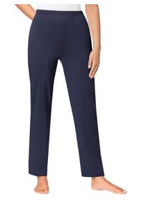 feel good Dames Broeken in bessenrood + marine ,maat 24/25, Witt, 95% Katoen, 5% Elastan. Gemêleerd: 60% Katoen, 35% Polyester, 5% Elastan