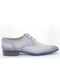 Giorgio 964183 grijze leren veterschoenen