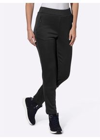 Dames Thermolegging met zacht opgeruwde binnenkant in zwart ,maat 36, WITT, 97% Polyester, 3% Elastan