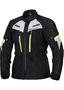Alpinestars Bogotá Pro, textile jacket Drystar women , color: Black/Light Grey/Neon-Yellow , size: XXL