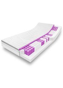 7-zone ergonomic pocket spring mattress Sleezzz Diamond T1000 90 x 200 cm, height 23 cm, firmness level H2/H3, 1000 springs/2m²