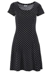 Beach Time Strandkleid Damen schwarz / weiß Größe 38
