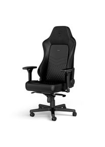 noblechairs HERO Real Leather Black Gaming Chair
