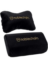 noblechairs Pillow Set Black/Gold