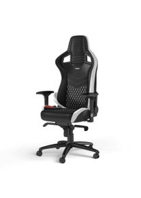 noblechairs EPIC Real Leather Black/White/Red Gaming Chair