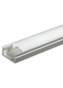 Nobile Alu U-Profil 2 OP für Bänder bis 12mm, 2000x17,2x9,2mm (5011146801)