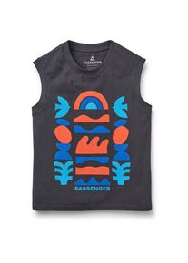 Passenger Womens Papercut Recycled Cotton Vest Top Dames (S |grijs)