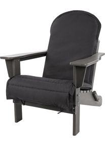 Aspero Heren Zitmeubels 'Adirondack' antraciet One Size