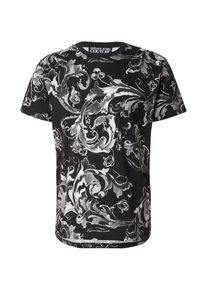 Versace Jeans Couture Heren Shirt grijs / donkergrijs / zwart / wit S