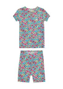 GAP Schlafanzug Mädchen himmelblau / hellgelb / pink / weiß Größe 80/86
