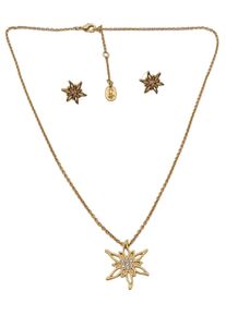 Crystalp Set di gioielli Donna, One Size, oro