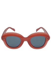 Céline Celine Okulary retro Damski, One Size, czerwony