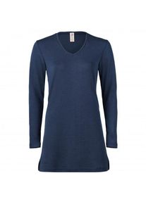 Engel Womens Longshirt Merino-ondergoed Dames (34/36 |blauw)